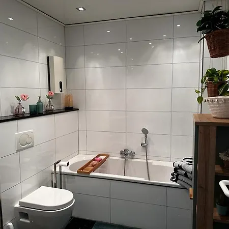 Apartament A&v Wunderschoene Rheinblick Zum Entspannen Ela Duisburg